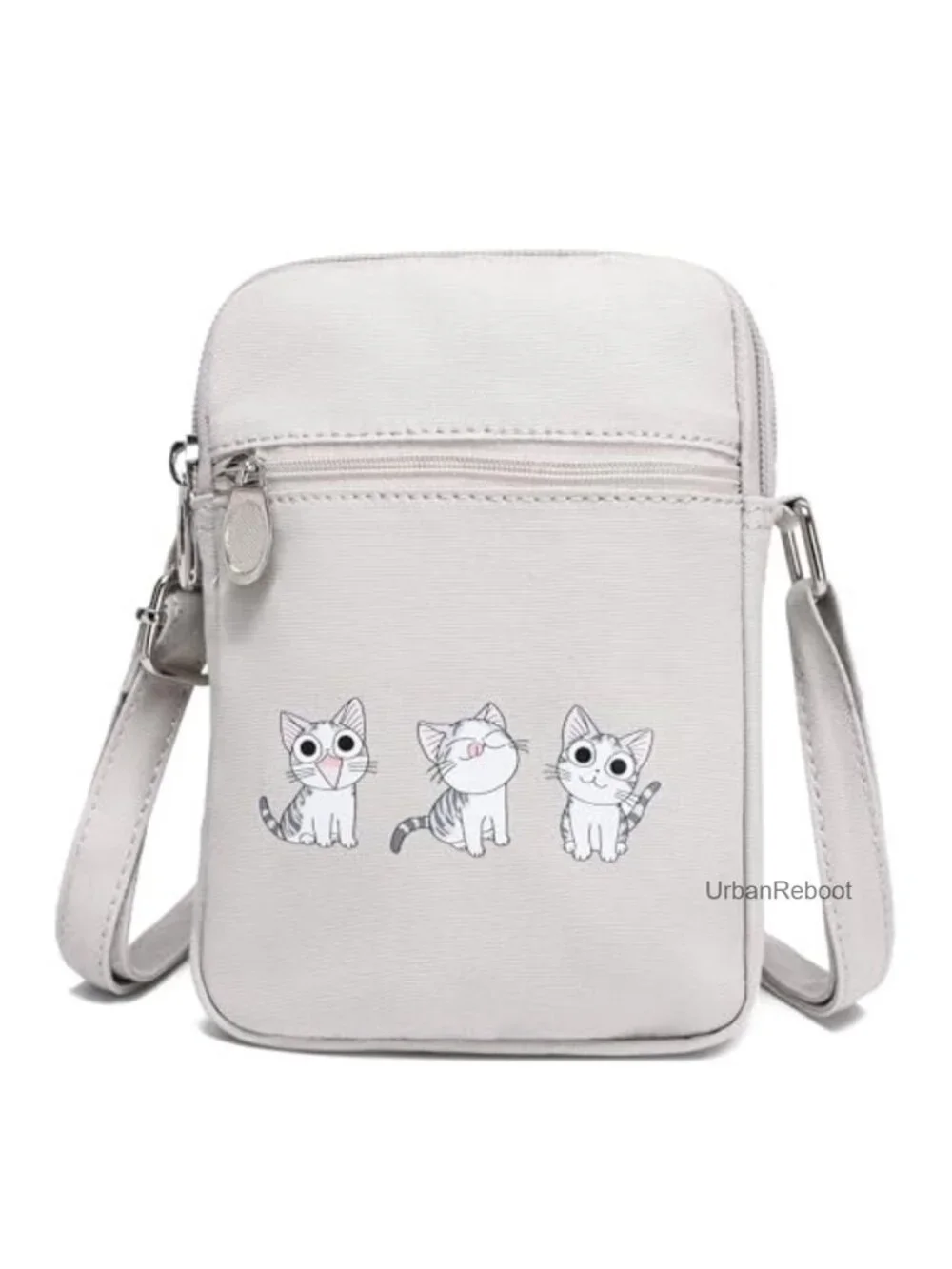 Girls Canvas Crossbody Bag Mini Purse Small Mini Bag Adjustable Strap Cute